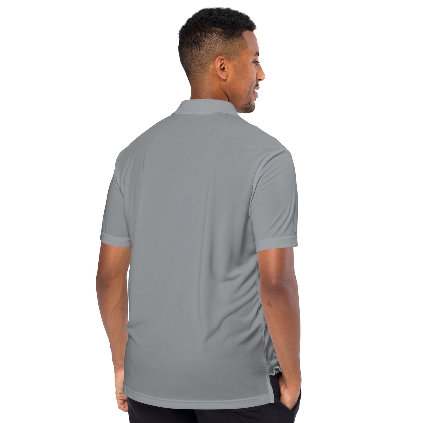 Chuck "The Voice" Roberts Adidas Performance Gray Polo Shirt