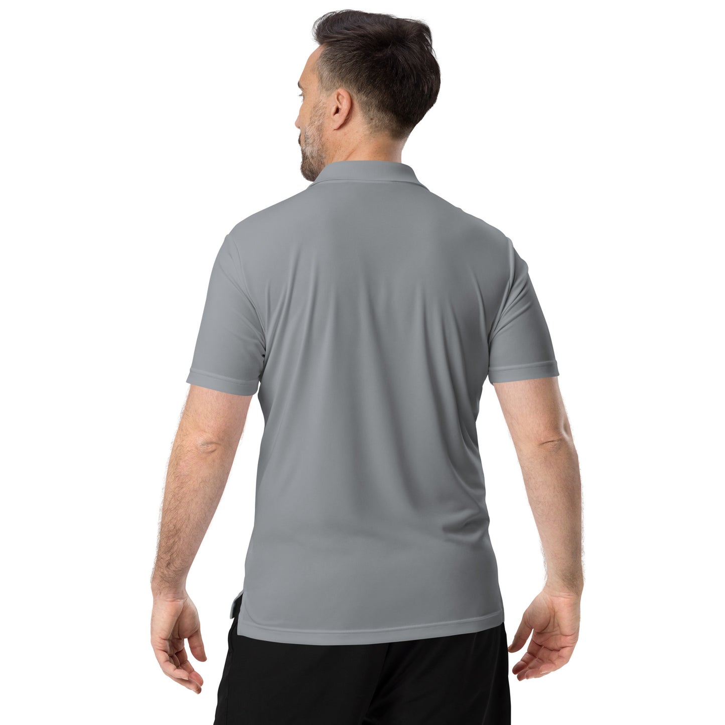 Chuck "The Voice" Roberts Adidas Performance Gray Polo Shirt