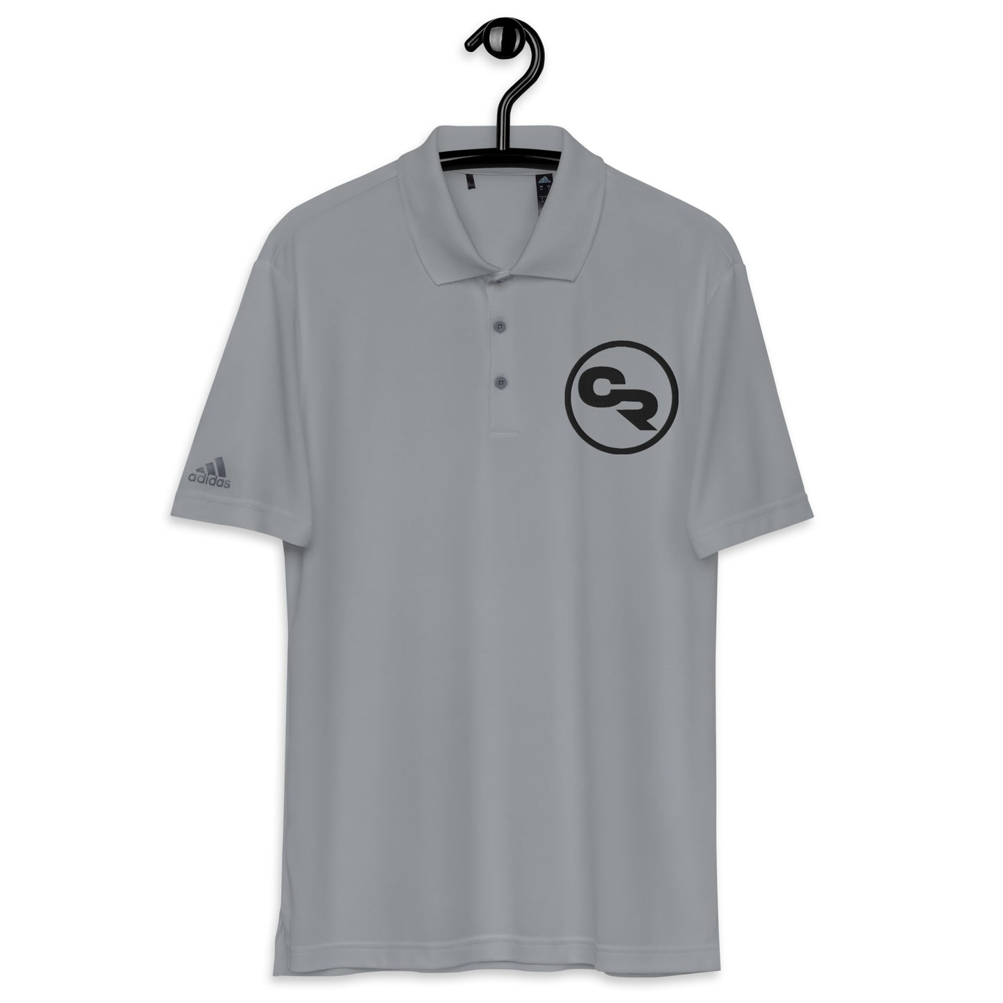Chuck "The Voice" Roberts Adidas Performance Gray Polo Shirt
