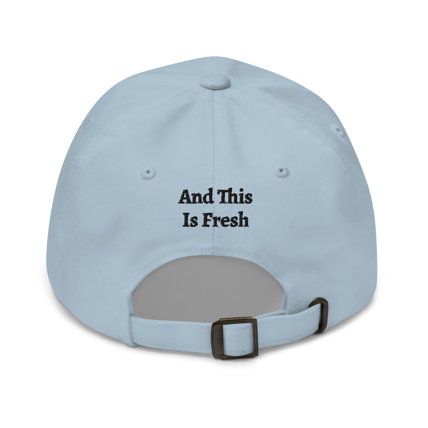 Chuck 'The Voice" Roberts Light Blue Embroidered Dad Hat