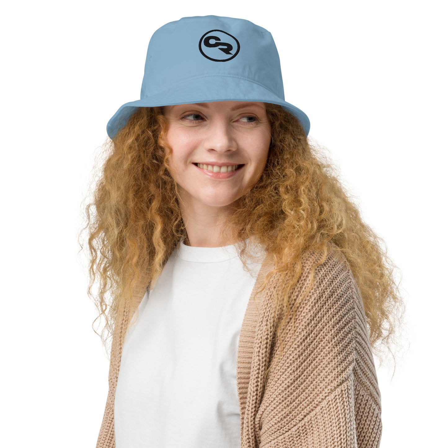 Chuck "The Voice" Roberts Organic Light Blue Bucket Hat
