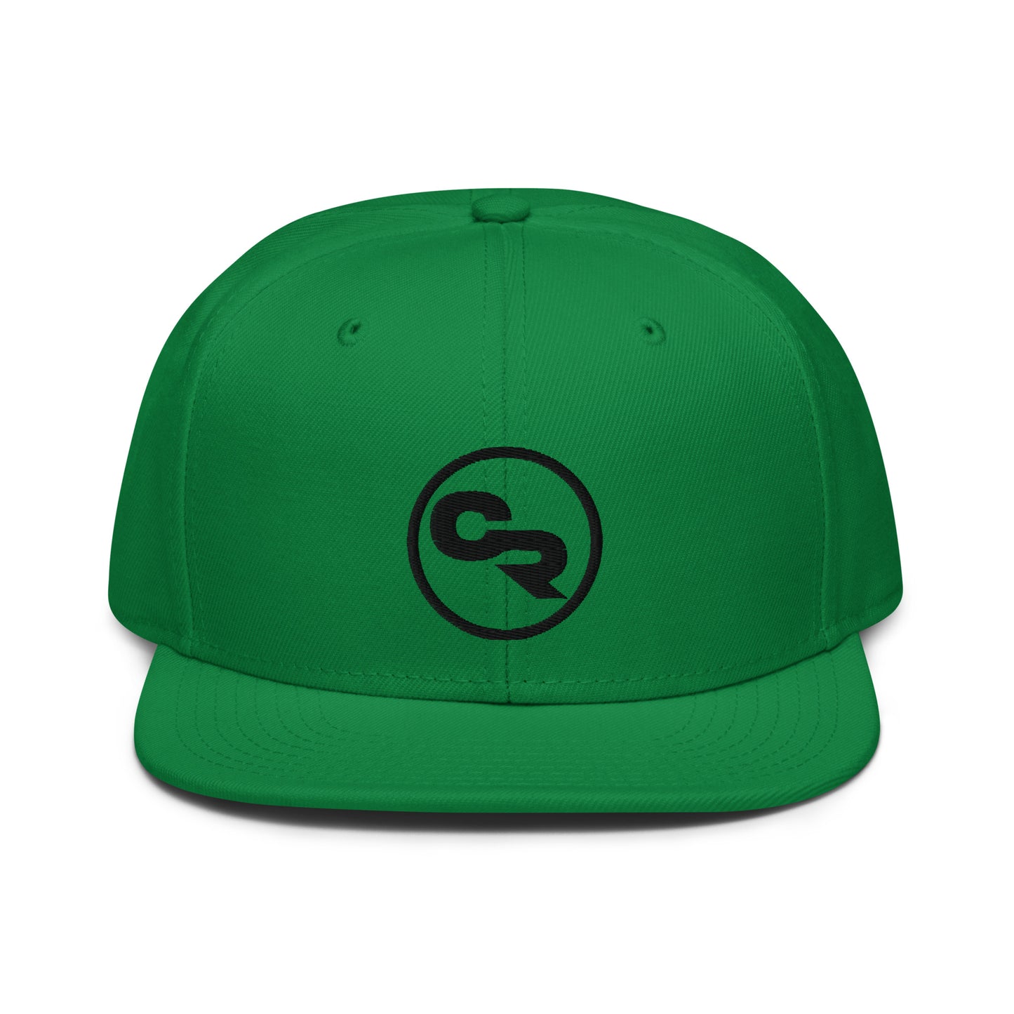 Chuck "The Voice " Roberts Embroidered Kelly Green Snapback Hat