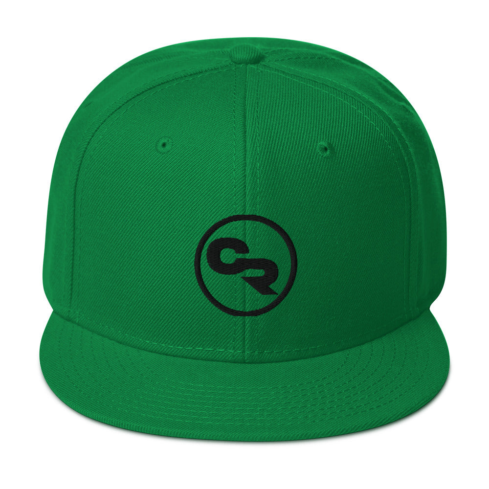 Chuck "The Voice " Roberts Embroidered Kelly Green Snapback Hat