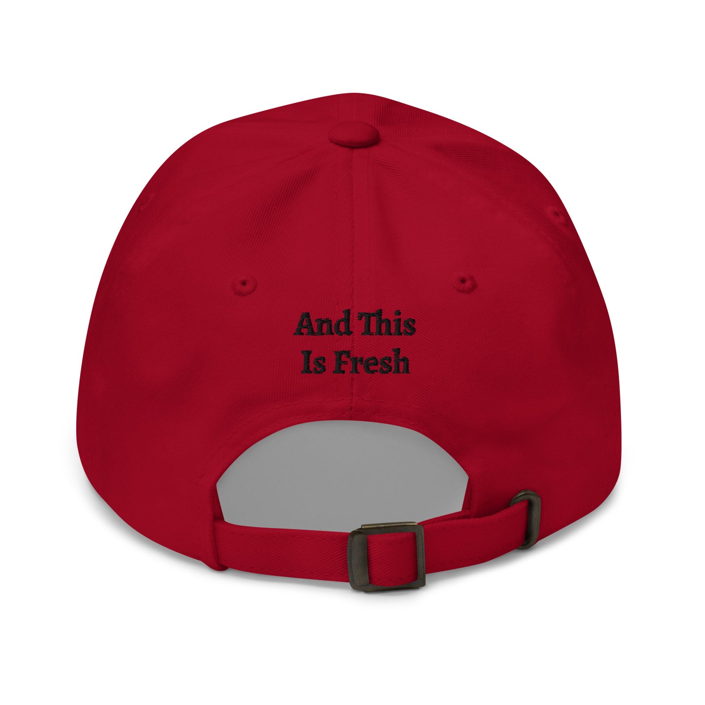 Chuck "The Voice" Roberts Embroidered Red Dad Hat