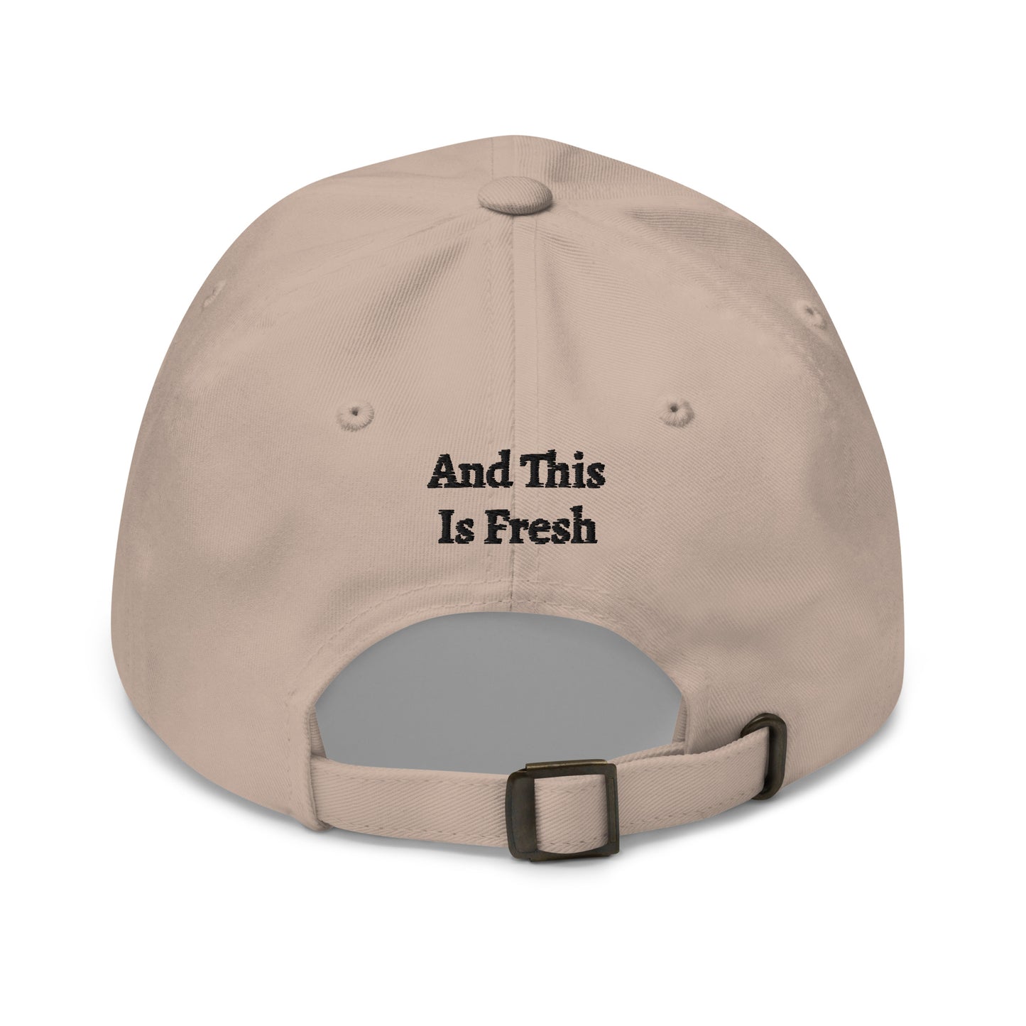 Chuck "The Voice" Roberts Embroidered Khaki Dad Hat