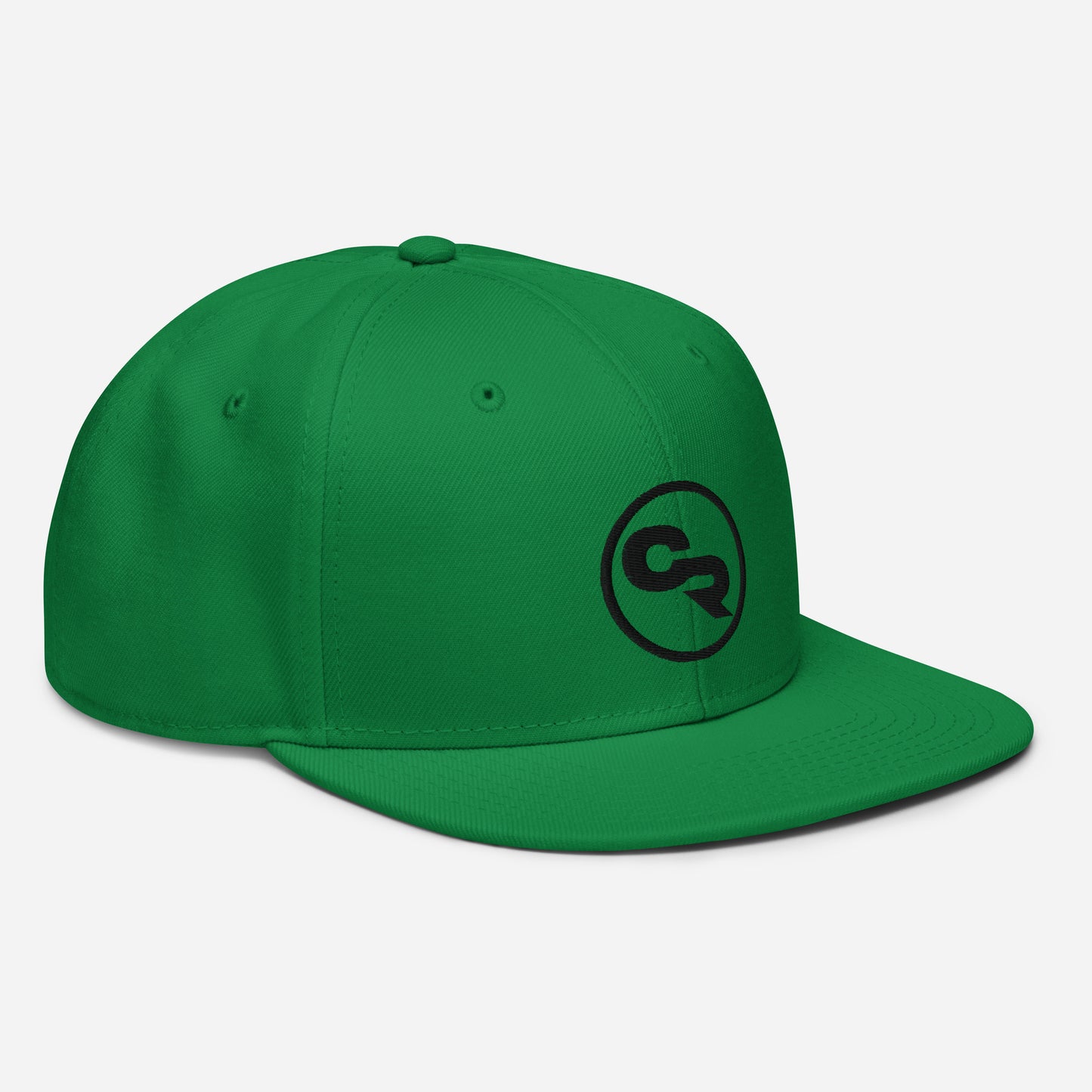 Chuck "The Voice " Roberts Embroidered Kelly Green Snapback Hat